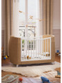 Culla evolutiva Coquillage in rattan 70x140 bianca - Théo Bébé