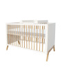 Baby Changing Box Léo in White Wood - Théo Bébé