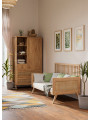 Armadio Marélia in Legno Naturale e Rattan - Théo Bébé