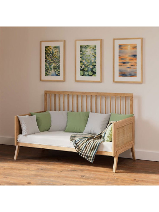Culla / Lettino / Scrivania Marélia 70x140 naturale - Théo Bébé