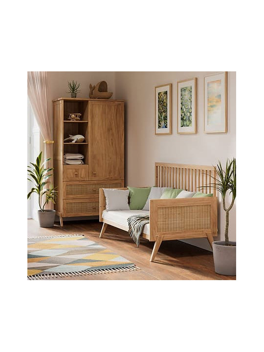 Culla / Lettino / Scrivania Marélia 70x140 naturale - Théo Bébé