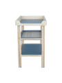 Océania Changing Table in Rattan and Grey Wood - Théo Bébé