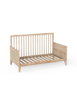 Culla / Lettino evolutivo Nami in rattan 70x140 naturale - Théo Bébé