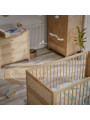 Culla / Lettino evolutivo Nami in rattan 70x140 naturale - Théo Bébé