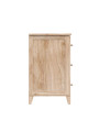 Chest of Drawers Nami in natural wood and rattan - Théo Bébé