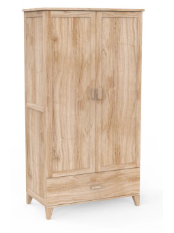 Armadio Naïa in Legno Naturale - Théo Bébé