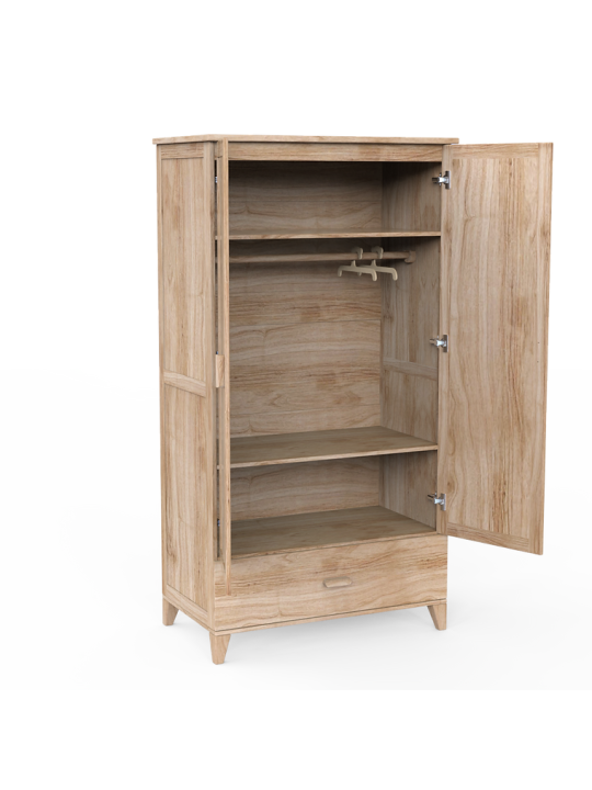 Armadio Naïa in Legno Naturale - Théo Bébé