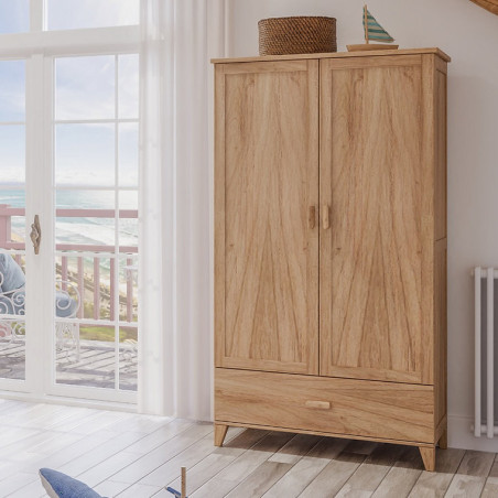 Armadio Naïa in Legno Naturale - Théo Bébé