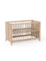 Naïa Evolutive Bed 60x120 in Natural Wood - Théo Bébé