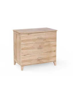 Cassetteria con Fasciatoio Naïa in Legno Naturale - Théo Bébé