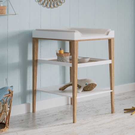 Fasciatoio Nami in Legno Bianco - Théo Bébé