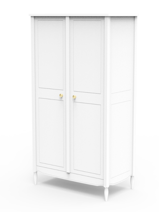 Armadio per Bambini Lafayette in Legno Bianco - Théo Bébé