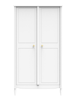 Armadio per Bambini Lafayette in Legno Bianco - Théo Bébé