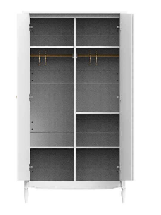 Armadio per Bambini Lafayette in Legno Bianco - Théo Bébé