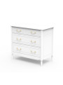 Cassetteria con Fasciatoio Lafayette in Legno Bianco - Théo Bébé