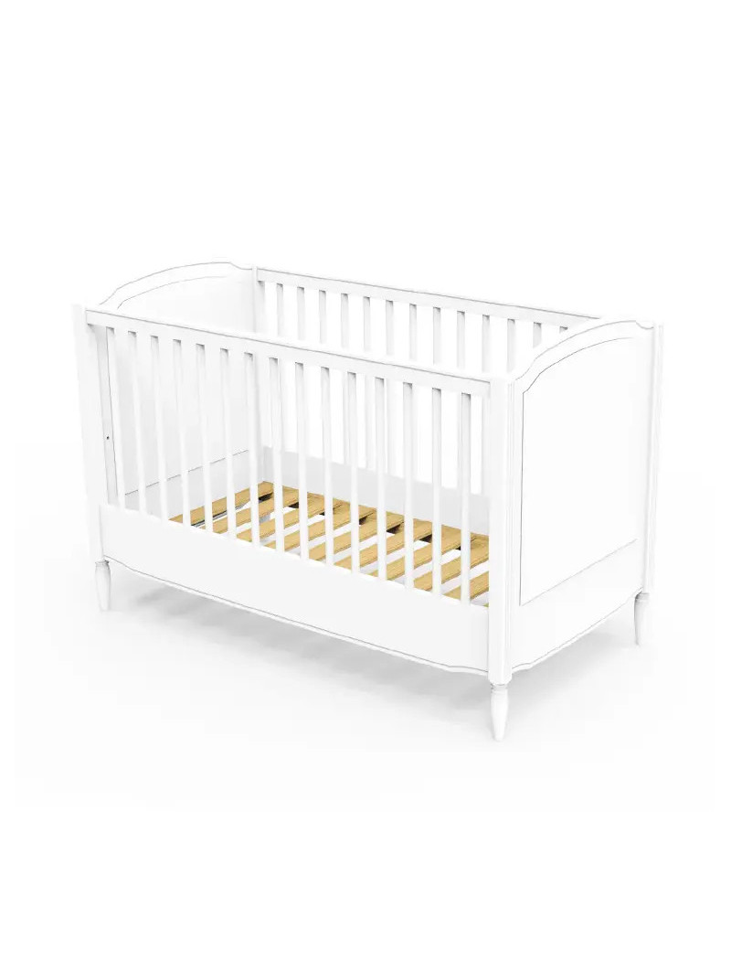Culla Lettino Lafayette 60x120 in Legno Bianco - Théo Bébé