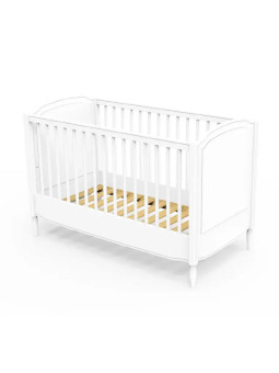 Children's Evolutive Bed Lafayette 60x120 in white wood - Théo Bébé