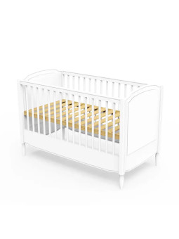Children's Evolutive Bed Lafayette 60x120 in white wood - Théo Bébé