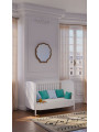 Children's Evolutive Bed Lafayette 60x120 in white wood - Théo Bébé