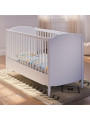 Culla Lettino Lafayette 60x120 in Legno Bianco - Théo Bébé
