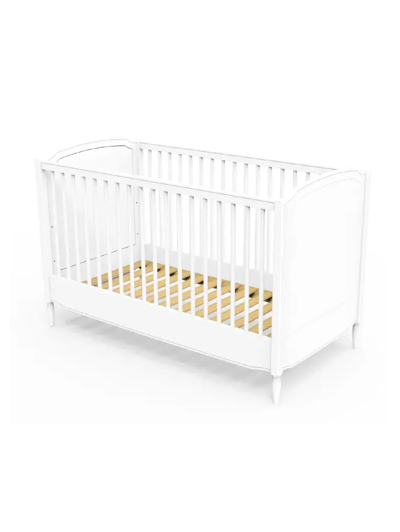 Children's Evolutive Bed Lafayette 70x140 in white wood - Théo Bébé