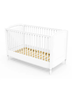 Culla Lettino Lafayette 70x140 in Legno Bianco - Théo Bébé