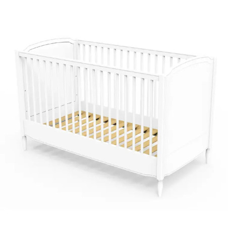 Culla Lettino Lafayette 70x140 in Legno Bianco - Théo Bébé