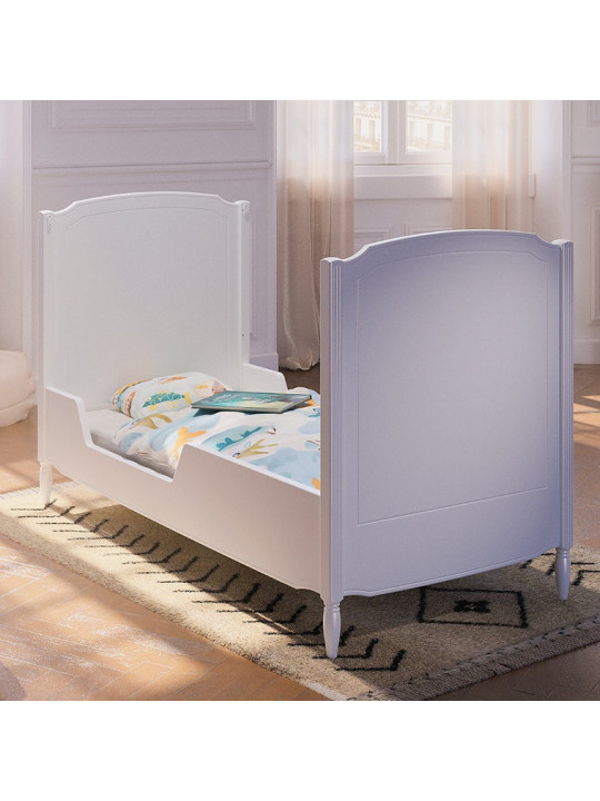 Culla Lettino Lafayette 70x140 in Legno Bianco - Théo Bébé