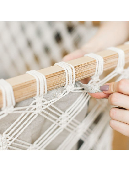 100% Linen Liner for Cradle - Nature King