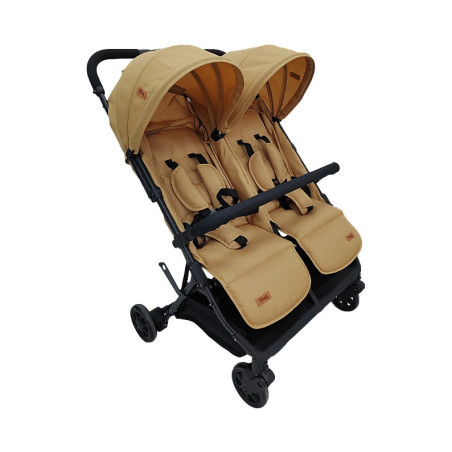 Passeggino Fratellare Duo Buggy Cammello - Ding Baby