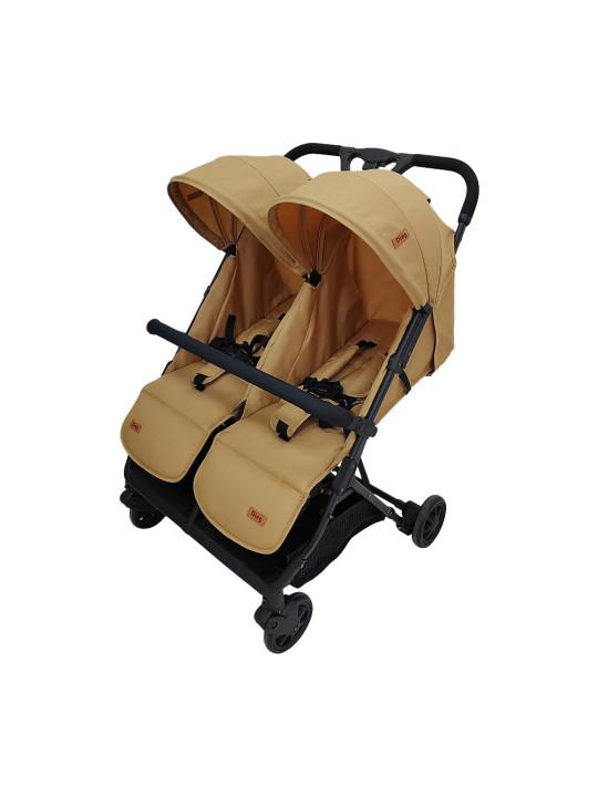 Passeggino Fratellare Duo Buggy Cammello - Ding Baby