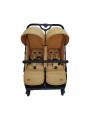 Passeggino Fratellare Duo Buggy Cammello - Ding Baby