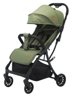 Lightweight Forest Green Remi stroller - Ding Baby