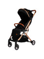 Baby Stroller Vivo Black / Rosé - Ding Baby