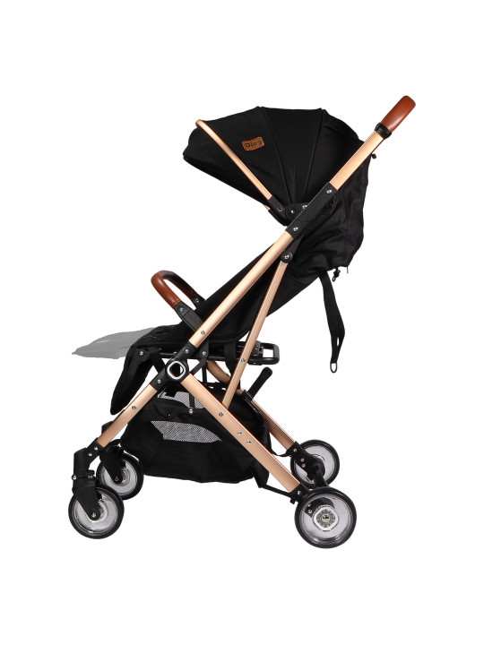 Baby Stroller Vivo Black / Rosé - Ding Baby