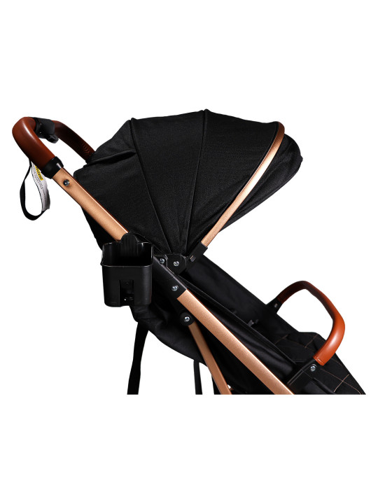 Baby Stroller Vivo Black / Rosé - Ding Baby