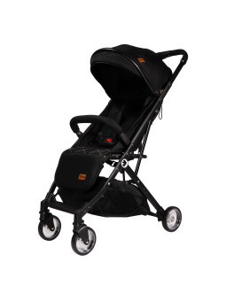 Passeggino con Schienale Regolabile Vivo Nero/Nero - Ding Baby