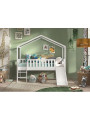 Letto Casetta sull'Albero Dallas 90x200 con Scivolo per Bambini - Vipack