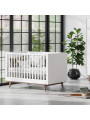 Cameretta Completa 3 Pezzi con Culla 70x140 serie Mid bianca - VOX