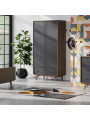 Cameretta Completa 3 Pezzi con Culla 70x140 serie Mid Nera - VOX