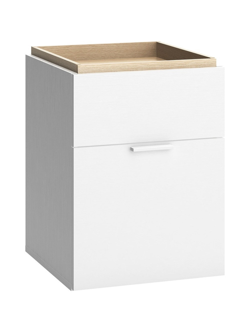 Comodino per Camerette Bambini serie 4 You in Legno Bianco - VOX