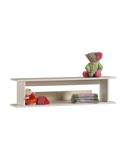 Mensola a muro in MDF Bianco collezione Simple