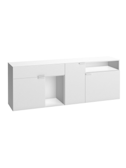 Cassettiera Ampia per Camerette serie 4 You in Legno Bianco - VOX