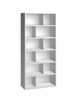 Libreria Serie 4 You in Legno Laminato Bianco - VOX