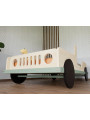 Lettino 80x160 a Forma di Macchina Jeep SAFARI - Benlemi
