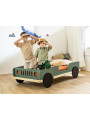 Lettino 80x160 a Forma di Macchina Jeep BEEP - Benlemi