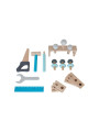 Wooden Toy Toolbox for Children