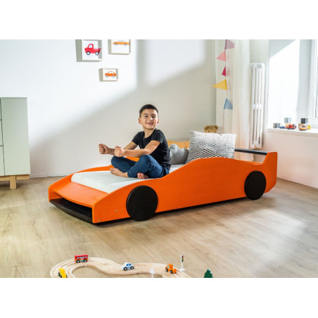 Children's Car Bed 80x160 in the Shape of FERRARI F40 - Benlemi