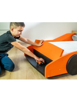 Children's Car Bed 80x160 in the Shape of FERRARI F40 - Benlemi