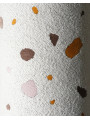 Pouf Poltrona a Sacco Bianco Effetto Terrazzo per Bambini - Wigiwama